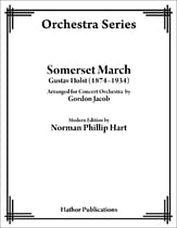 Somerset March Orchestra sheet music cover